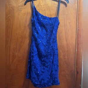Blue homecoming/formal dress